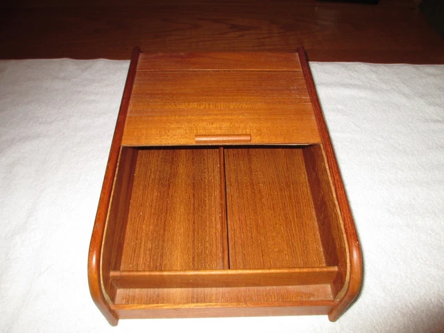 Teak rollback storage box, Cassette and more