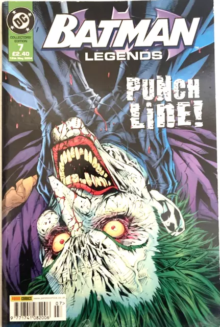 Batman Legends # 7. 12Th May 2004.  Punch Line.  Dc/Panini Comics. Fn/Vfn.