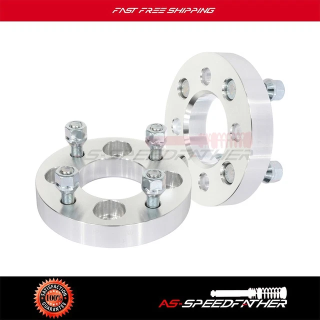 4pcs 1.25" Inch 5x4.75" To 5x100mm Wheel Adapters 12x1.5 Studs 5Lug - View #11
