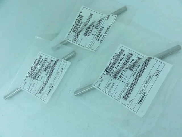 189980 New-No Box; Sato PB0730800 Lot-3 Shafts for M-8459SE