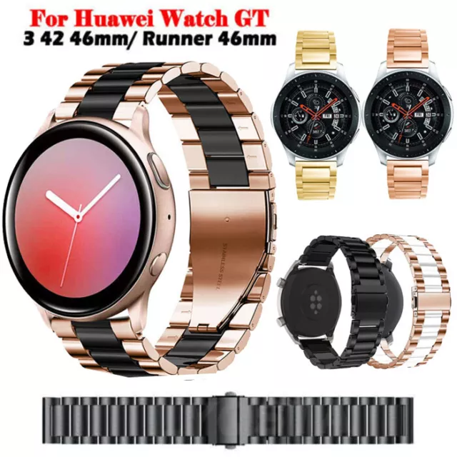 Premium Edelstahl Armband Für Huawei Watch GT 2 2e 46mm SmartWatch Band Ersatz