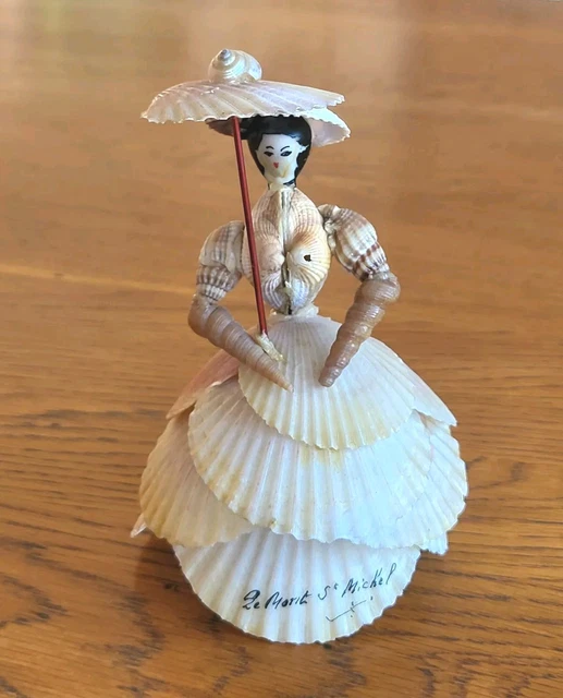 Figurine Statuette En Coquillages 'Les 3 Sœurs' - Shabby Chic