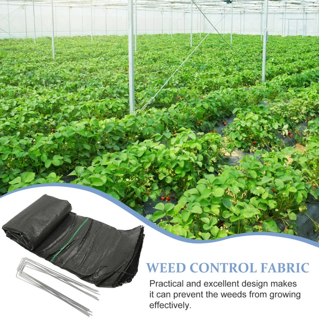 Garden Weed Membrane Cloth Weed Control Cloth Landscape Ground Cover 5