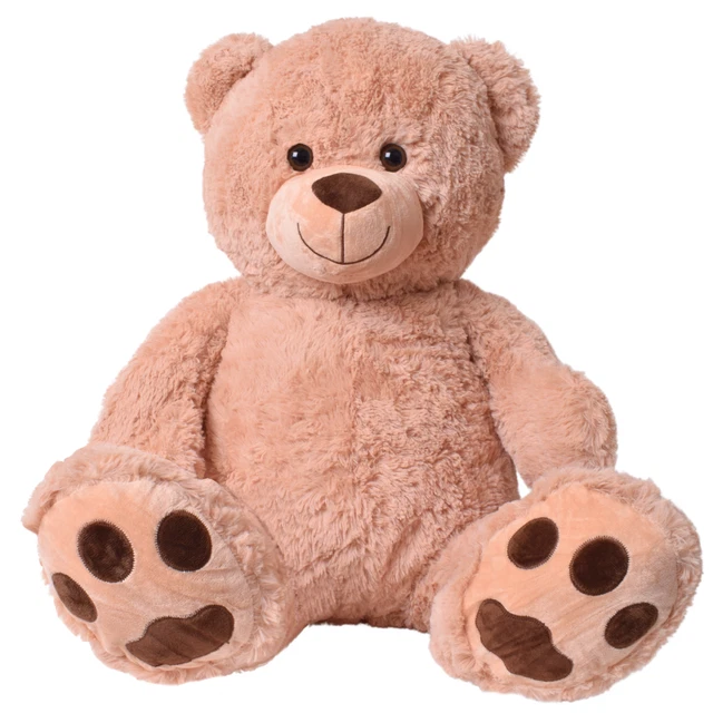 Gustaw Teddybär Groß XXL Amigo - Plüschbär, Kuschelbär XXL Plüschtier, Spielgefährte Und Deko In Einem - Stofftier, Plüschtier Kuscheltier Giant Teddy Bear (Beige, 50cm - Foto 4
