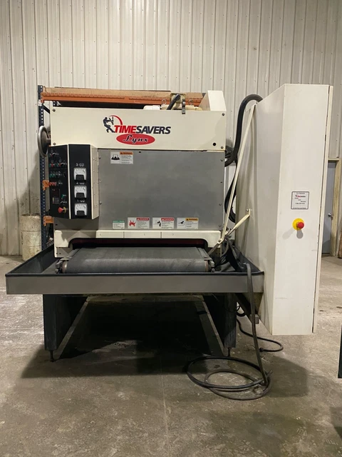 (2018) 37" x 60" Timesaver Wet-Dry Belt Sander Lynx 37MWT-DBB-60, Low Hours!