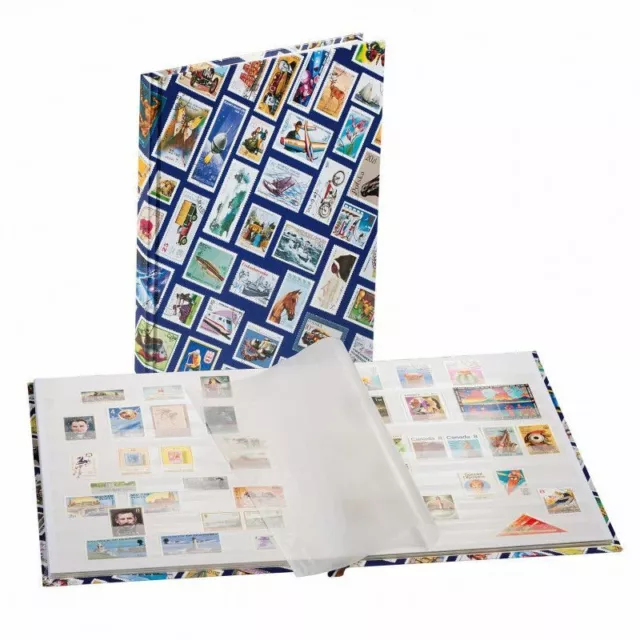 Classeur Perfecta grand modèle 64 pages blanches pour timbres-poste. -  Philantologie