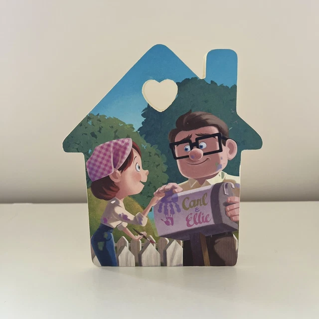 Upcycled Disney Book Up Carl Ellie Freestanding Wooden Shape Decor Home Gift Upcycled Disney Book Up Carl Ellie Freestanding Wooden Shape Decor Home Gift