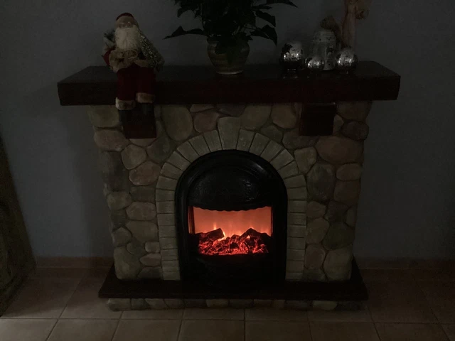 elektrokamin mit heizung  stehend El Fuego