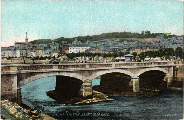 CPA FINDILLE - Le Pont de la Gare (475774)