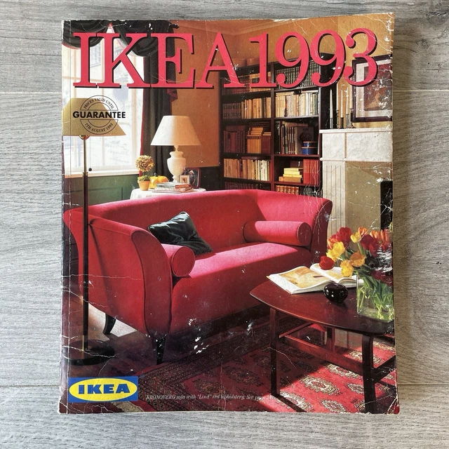 VINTAGE IKEA CATALOGUE 1993 UK Edition Retro Good Condition Collectable