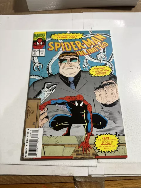 Spider-Man Unlimited #3 1993 Ron Lim Marvel Comic Book Doc Oct mid/high grade