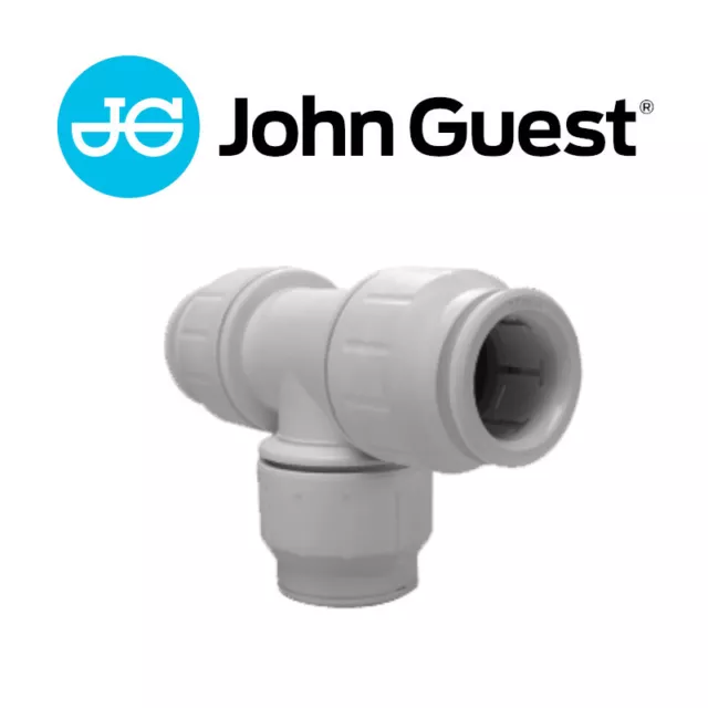 John Guest Speedfit Kunststoff Steckfitting, T-Verbinder, Serie PEM, Push-Fit