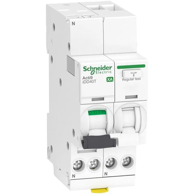 ACTI9 iDD40T XA - disjoncteur différentiel auto - 1P+N C 10A 4500A/6kA 30mA t...