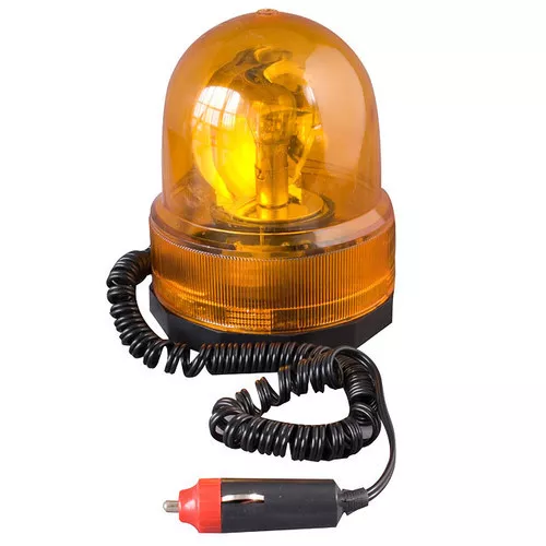 12 Volt Amber Breakdown Revolving Rotating Warning  Beacon Recovery Light