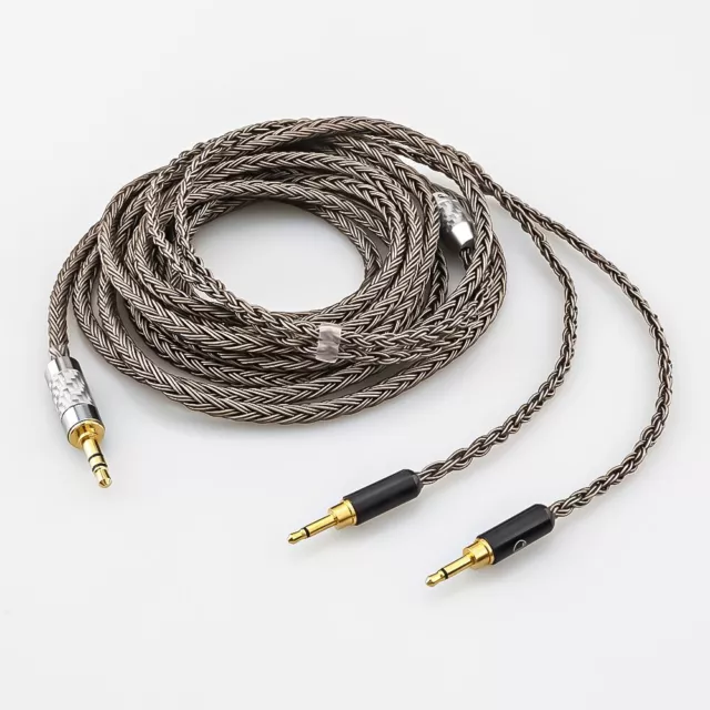 16Cores 7N OCC Headphone Cable For 2x 2.5mm Hifiman 300 400 i 1000 he400i he1000