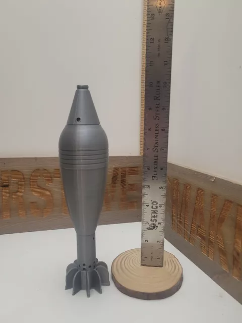 3D Printed Chinese Type 63 Mortar - Unfinished - Fake- Cosplay - Reenacting