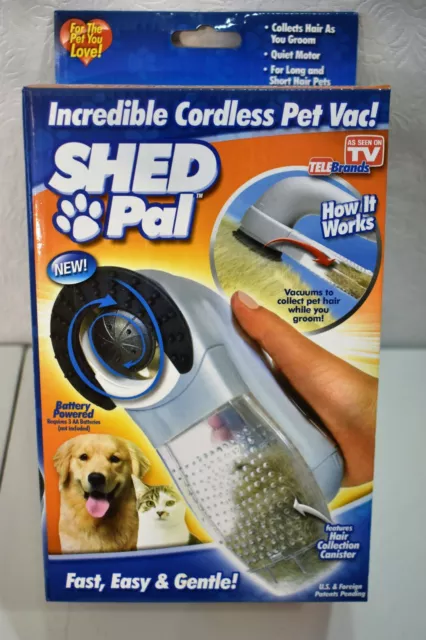 Shed Pal Cordless Pet Vac As Seen On TV For Cats & Dogs
