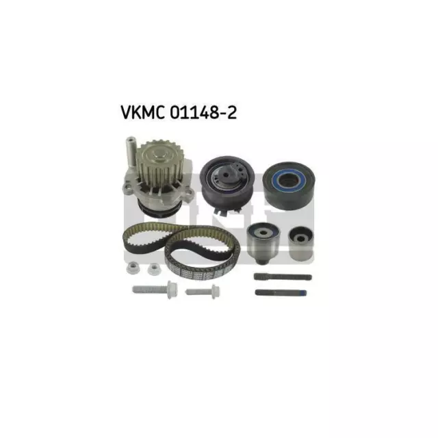 SKF Pompa Acqua + Kit Cinghia Distribuzione per Audi Seat Skoda VW 1,6 2,0 Tdi