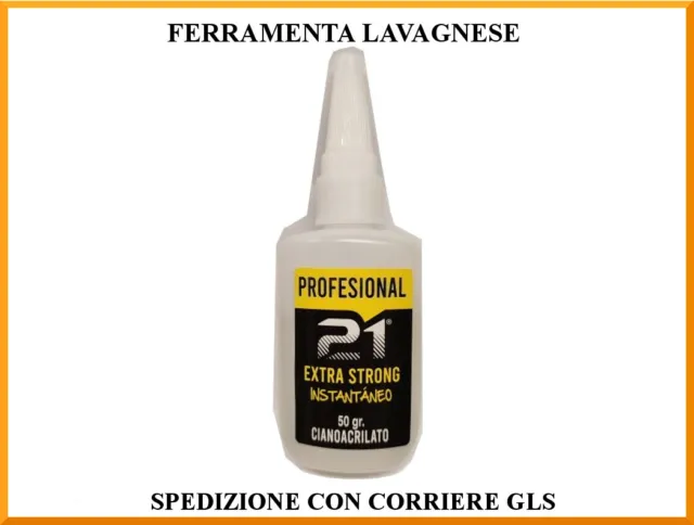 Colla21 colla istantanea universale professionale cianoacrilato 50g non secca