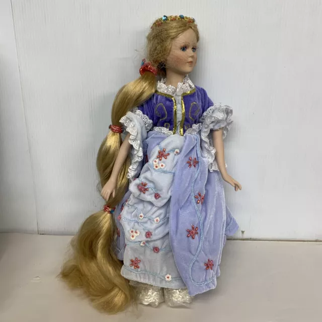 heritage signature collection porcelain doll Rapunzel # 12369 AA-333