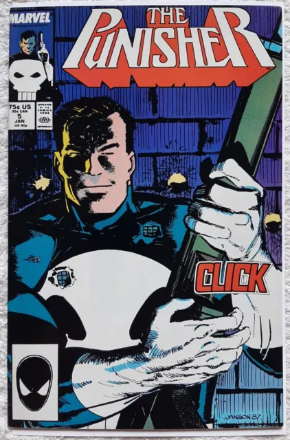 The Punisher #5 (1988) *Lot R* Frank Castle ! Klaus Janson Copper Age ! Nice !
