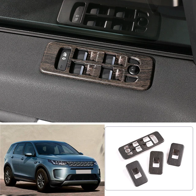 For Discovery Sport 2020-2023 Oak Wood Grain Window Lift Lock Switch Panel Trim