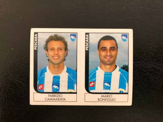 FIGURINA CALCIATORI PANINI 2005/06 PESCARA CAMMARATA/... n 608 NUOVA CON VELINA