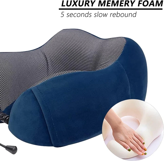 U Shaped Travel Pillow, Best Memory Foam Neck Pillow and Head Support 2