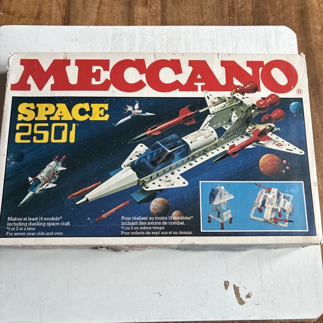 Plan Publicitaire Original MECCANO 1962 – Document Signé – Boîte élec N°1 – Très Rare