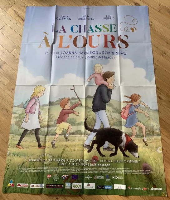 affiche Originale du film CHASSE A L'OURS (LA) 120x160cm