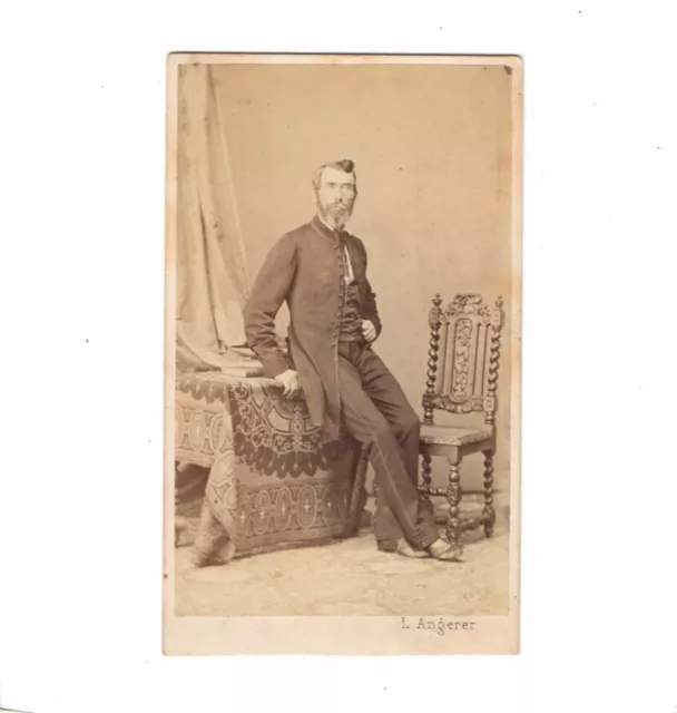 Ludwig Angerer CDV Foto Feiner Herr - Wien 1865