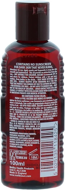 Malibu Fast Tanning Körperbutter Mit Beta-Carotin – 300 Ml, Wasserfest, Für Schnellere Bräune