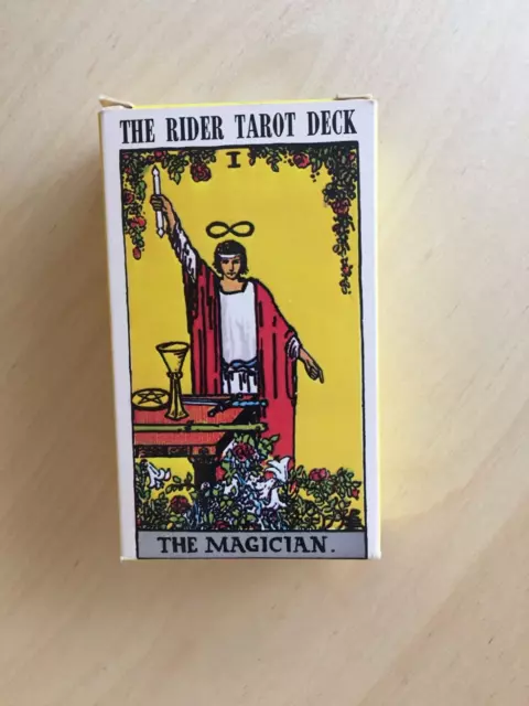 The Rider Tarot Deck Cards Arthur Edward Waite Tarot US 1971