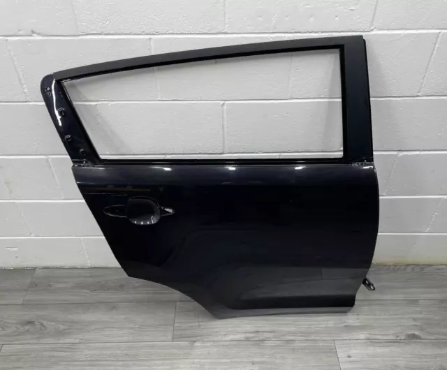 Kia Sportage Mk3 Door Rear Drivers Side Right In Black 1K 2010-2015