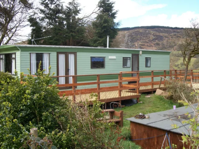 To Let Holiday Caravan, Nr. Bala Lake, North Wales, On a Small Farm, Very Quiet,