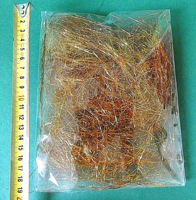 (290,--€/kg) 5 g Deko Glitzer-Gras ALT-GOLD/ROT-GOLD : Basteln, Verpacken, Deko 3