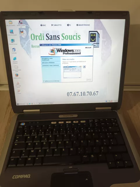 Compaq Presario 2100 - Win 2000 Pro- port COM - AMD Athlon XP 1,86GHz 512Mo 40G 2