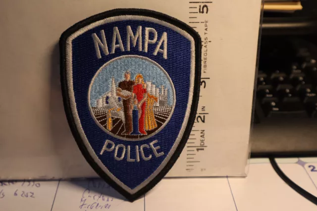 police patch   NAMPA POLICE IDAHO