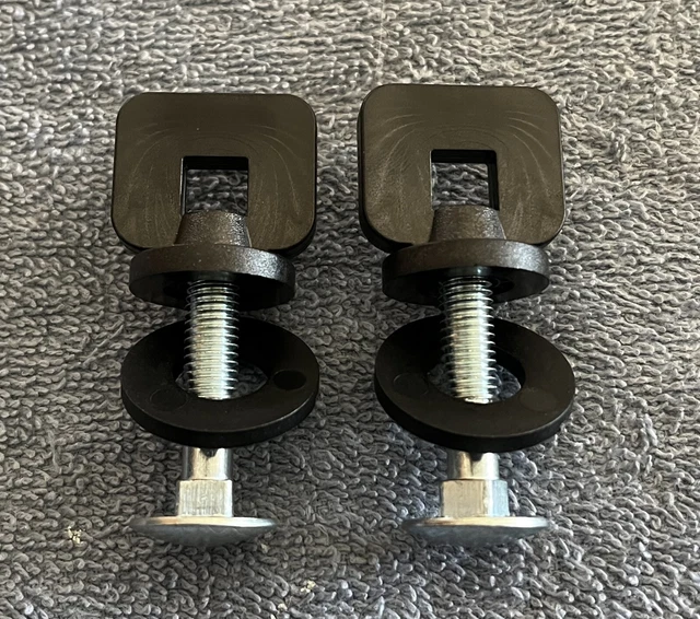 Banco de trabajo Black & Decker Workmate - WM125 - tornillo de pulgar de tuerca de ala - conjunto de 2