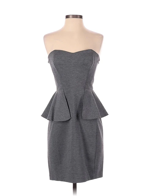 Shoshanna Women Gray Casual Dress 2