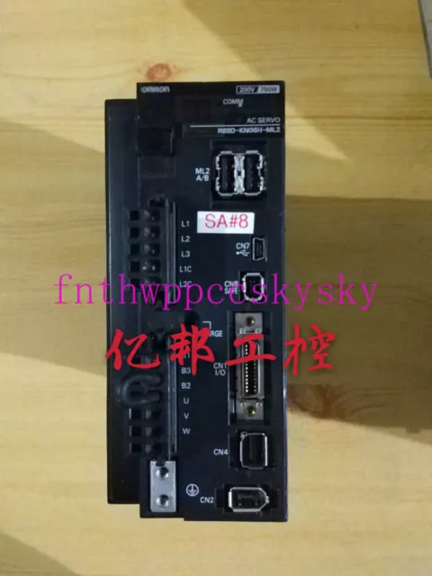 For used Omron R88D-KN08H-ML2 servo drive 750W