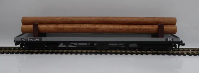 Hornby Dublo Neverwazza - 4612 Bogie Timber Wagon (hand finished replica)