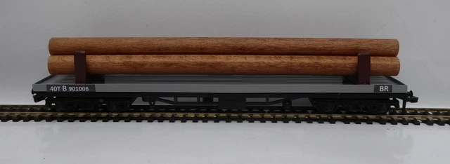 Hornby Dublo Neverwazza - 4612 Bogie Timber Wagon (hand finished replica)