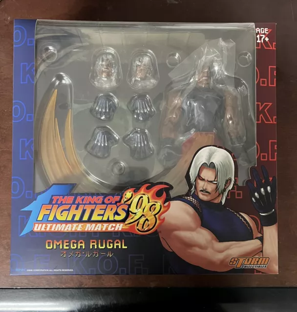 Storm Collectibles OMEGA RUGAL Figure SNK King of Fighters '98 KOF Original MIB