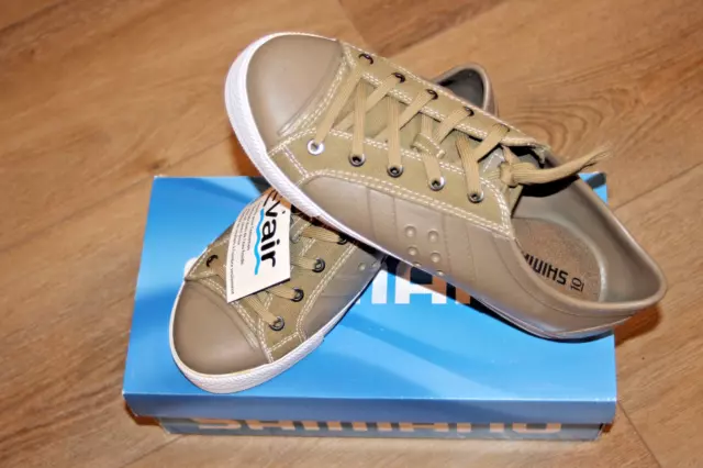 Shimano Evair Casual Boat Shoes US size 10 in Khaki