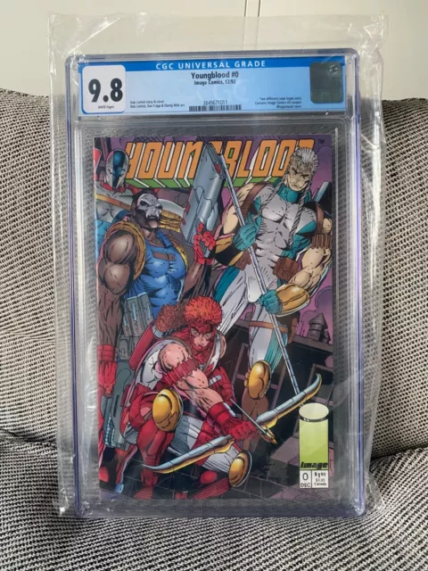 Youngblood #0 CGC NM/M 9.8 White Pages Image