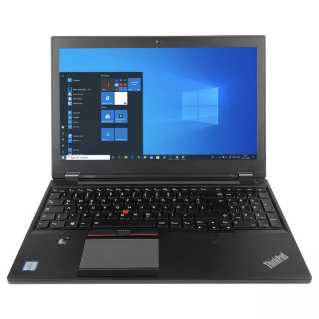 Lenovo ThinkPad P50 15.6" | i7-6820HQ 16 GB | 512 GB SSD | 4K | NVIDIA Quadro