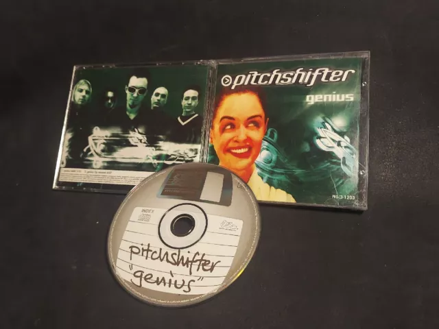 RARE PROMO Pitchshifter CD single -Genius-metal industrial