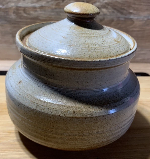 Pot en grès 270 ml, céramique, blanc, bouchage