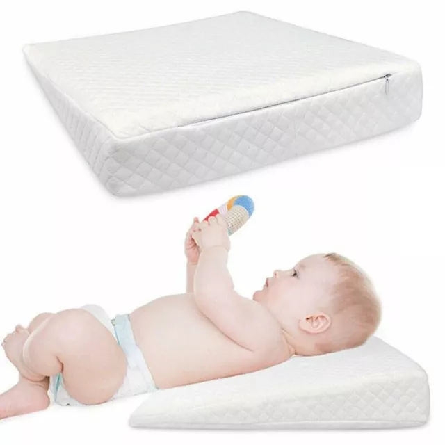 Baby KeilKissen Anti Reflux Colic Kissen für Kinderwagen Kissen Flat Head Foam